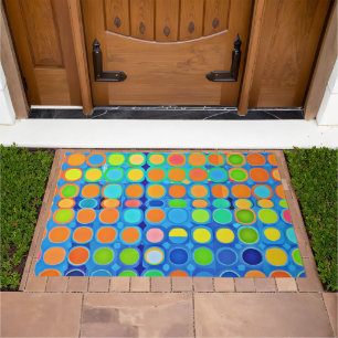 Colorful Vivid Elegance Stylish Pattern Doormat