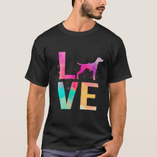 Colorful Vizsla Dog Mom Gifts Vizsla T-Shirt