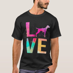 Colorful Vizsla Dog Mom Gifts Vizsla T-Shirt