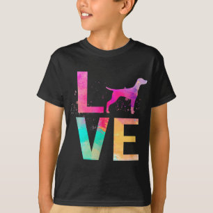 Colorful Vizsla Dog Mom Gifts Vizsla T-Shirt