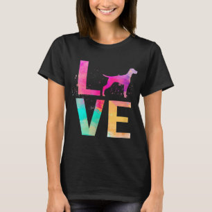Colorful Vizsla Dog Mom Gifts Vizsla T-Shirt