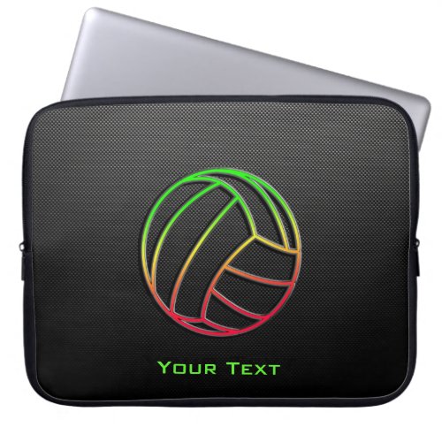 Colorful Volleyball Laptop Sleeve