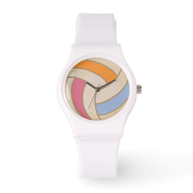Colorful Volleyball Watch (Front)