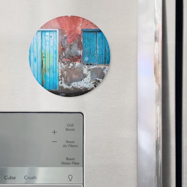 Colorful wall, door and shutters magnet (In Situ (Fridge))