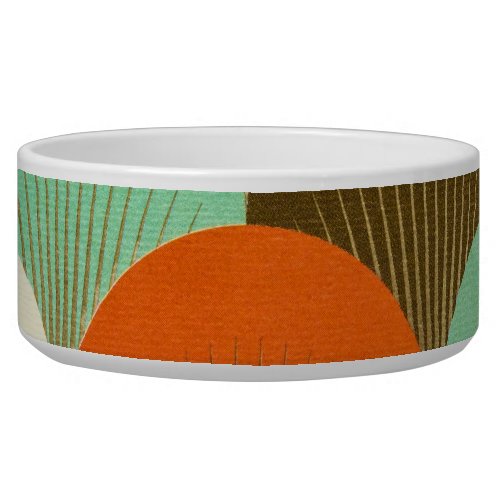 Colorful wallpaper artistic design bowl
