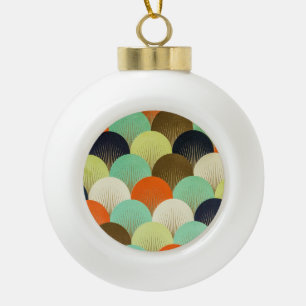 Colorful wallpaper: artistic design. ceramic ball christmas ornament