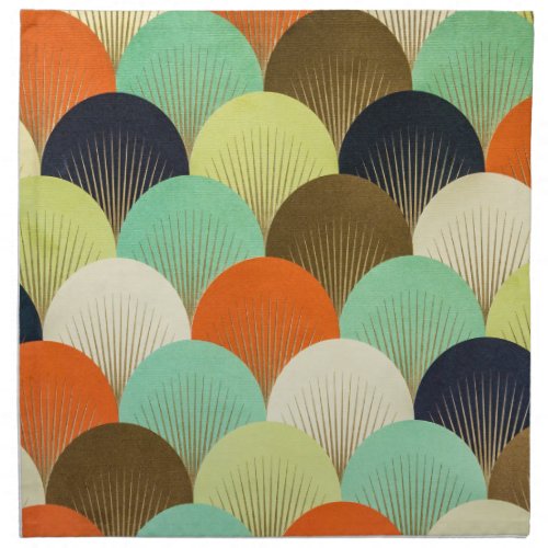Colorful wallpaper artistic design cloth napkin