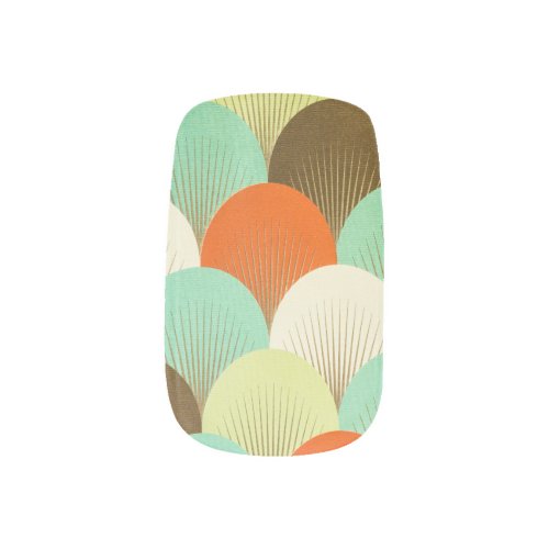 Colorful wallpaper artistic design minx nail art