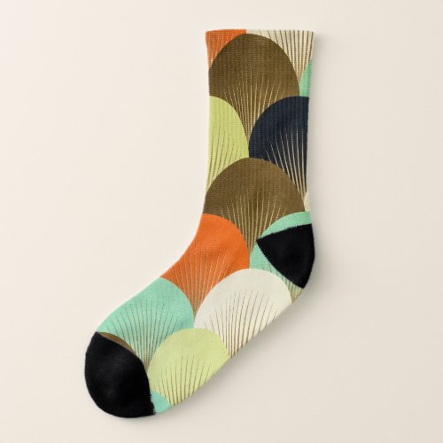 Colorful wallpaper artistic design socks