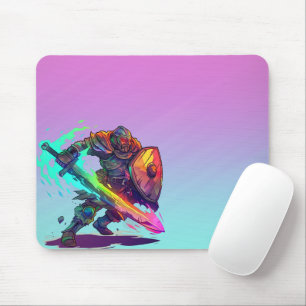 Colorful Warrior Gamer Mouse Pad