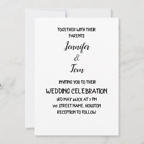 Colorful watercolor add your name text editable in invitation