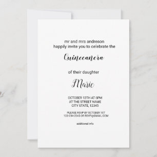 Colorful watercolor add your name text editable invitation