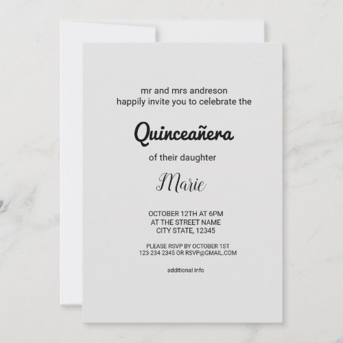 Colorful watercolor add your name text editable invitation