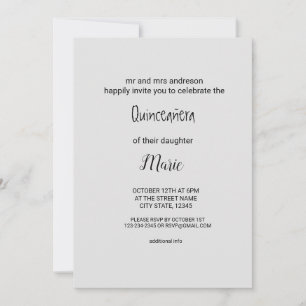 Colorful watercolor add your name text editable invitation