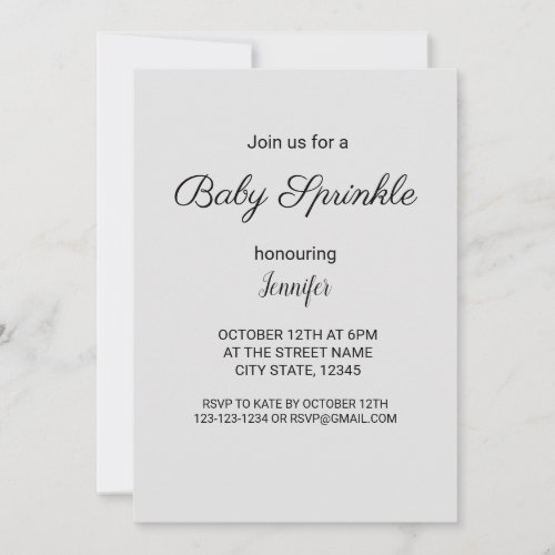 Colorful watercolor add your name text editable invitation