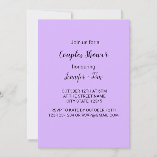 Colorful watercolor add your name text editable invitation