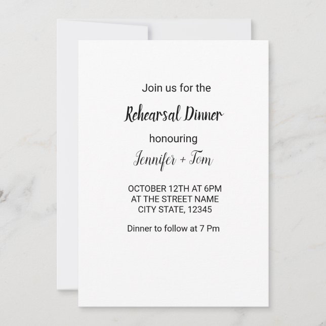 Colorful watercolor add your name text editable invitation (Front)