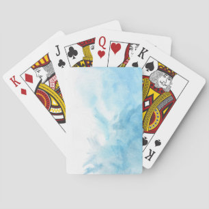 colorful watercolor background for your poker cards