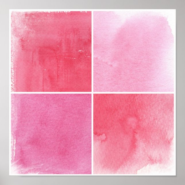 colorful watercolor background for your poster (Front)