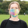 Colorful Watercolor Blobs Adult Cloth Face Mask