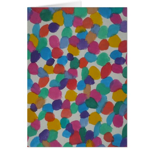 Colorful Watercolor Dots (Front)