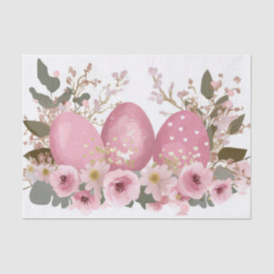Colorful watercolor Easter Eggs Tissue Paper