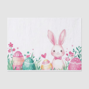Colorful watercolor Easter Eggs Tissue Paper