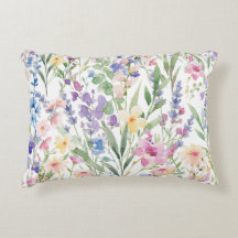 Colorful Watercolor Flowers