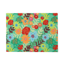 Colorful Watercolor Flowers Fine Floral