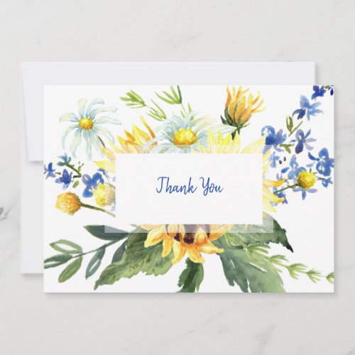 Colorful Watercolor Funeral Thank You Name Message