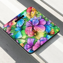 Colorful Watercolor Garden
