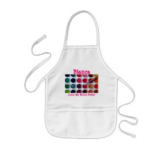 Colorful Watercolor Paint Palette