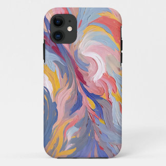 Colorful Watercolor Wallpaper iPhone 11 Cases