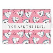 Colorful Watercolor Watermelons (Front Horizontal)