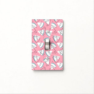 Colorful Watercolor Watermelons Light Switch Cover
