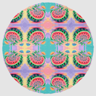 Colorful watermelon for Summer Beach Towel