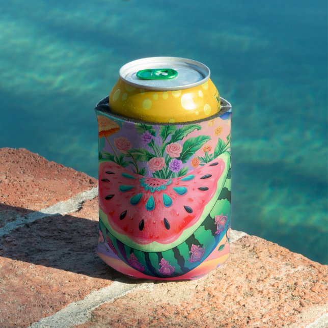 Colorful watermelon for Summer Can Cooler (In Situ Pool)