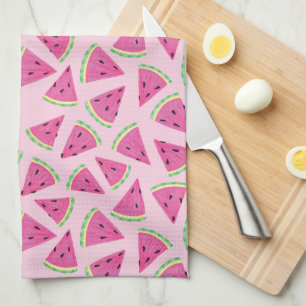 Colorful watermelon pattern kitchen towel