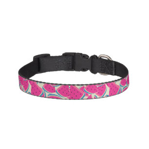 Colorful Watermelons Pattern Pet Collar