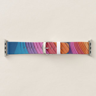 Colorful Wave Apple Watch Band