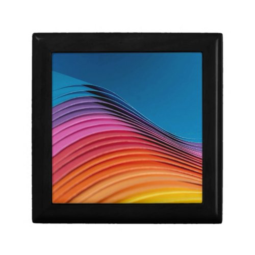 Colorful Wave Gift Box
