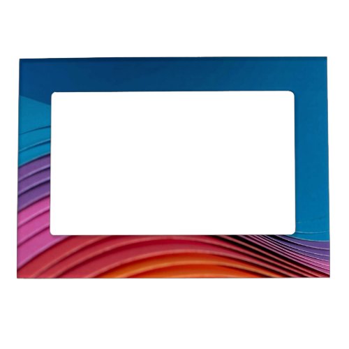 Colorful Wave Magnetic Frame