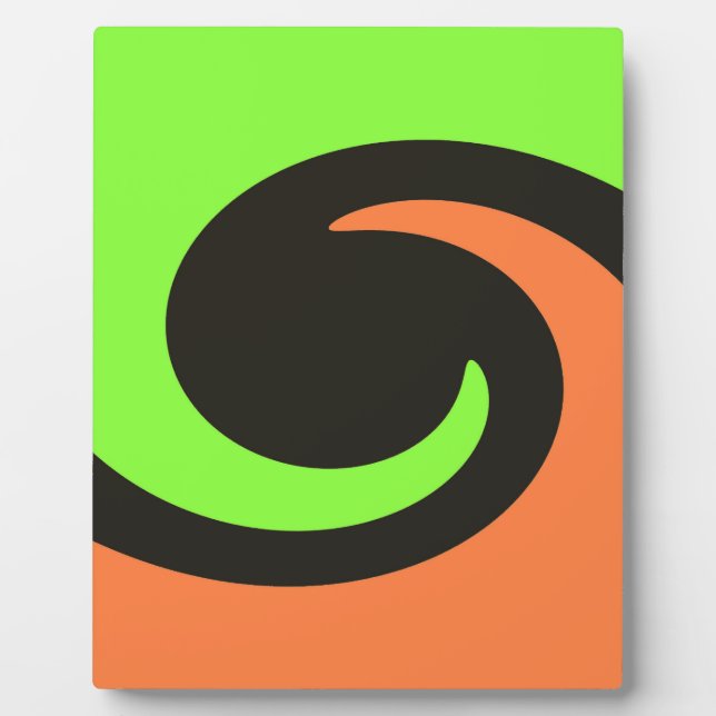 colorful wave plaque (Front)