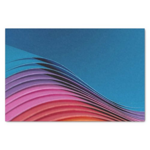 Colorful Wave Tissue Paper