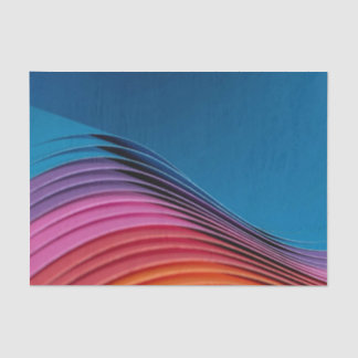 Colorful Wave Tissue Paper