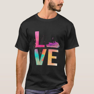 Colorful Waverunner Mom Waverunner T-Shirt