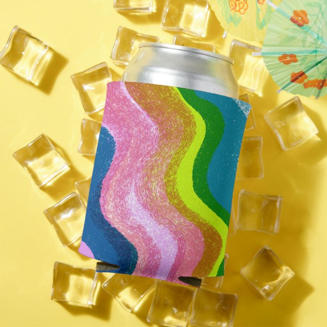 Colorful Waves Cooler (In Situ Summer)