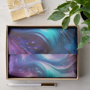 Colorful Waves Tissue Paper