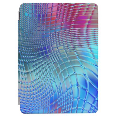 Colorful Wavy Abstract Graphic Wallpaper iPad Air Cover