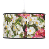 Colorful Wax Begonias Pendant Lamp (Back)